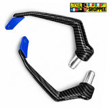 UNIVERSAL ELITE RACING CARBON LEVER GUARD BLUE | BIKER SHOPPEE