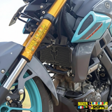 PREMIUM YAMAHA MT15 RADIATOR GUARD BLACK | BIKER SHOPPEE